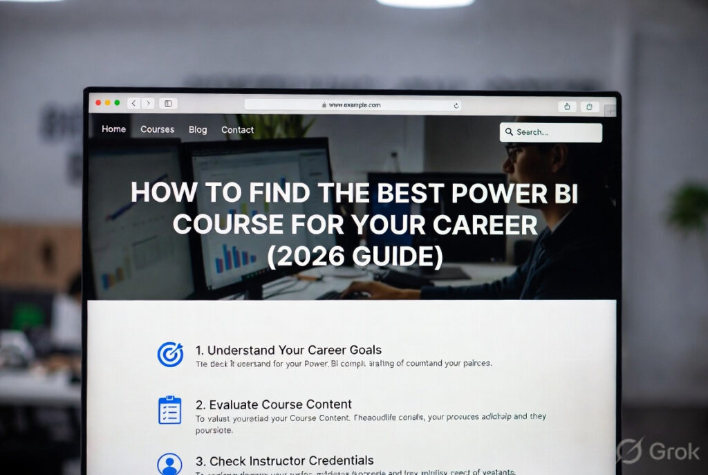 Best Power BI Course in BTM Layout — Why Learning Order Is Everything in Power BI, and How AllyTech Gets It Right