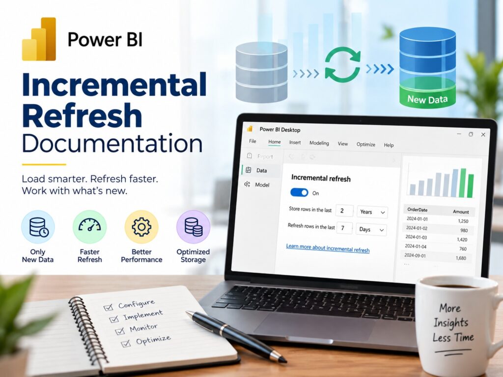 Power BI incremental refresh documentation explained